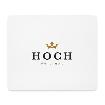 Hoch Original Familienlogo - Mousepad (Querformat) - Weiß - Vorne