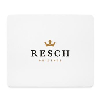 Logo original de la famille Resch - Tapis de souris (format paysage) - blanc - Devant