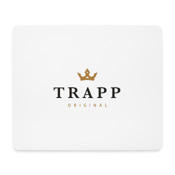 Logo original de la famille Trapp - Tapis de souris (format paysage) - blanc - Devant