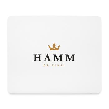 Hamm Original Family Logo - Mouse Pad (horizontal) - white - Front