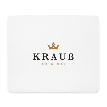 Logo original de la famille Krauß - Tapis de souris (format paysage) - blanc - Devant
