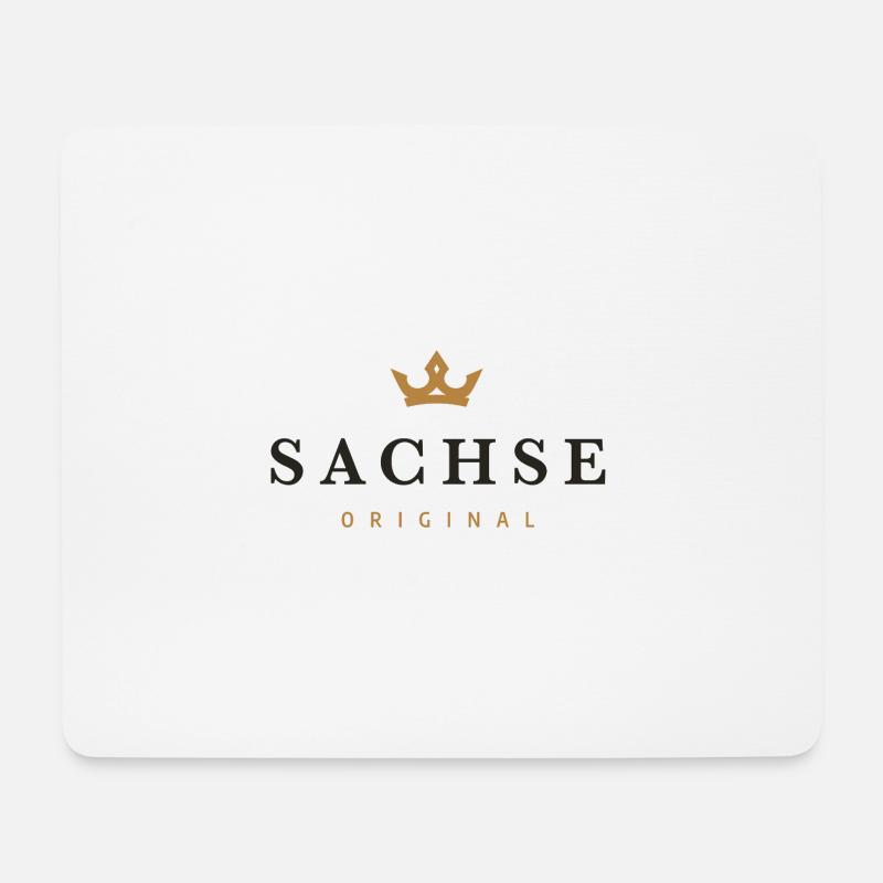 Sachse Original Familienlogo - Mousepad (Querformat) - Weiß