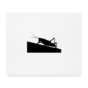 Sauterelles - Tapis de souris (format paysage) - blanc - Devant