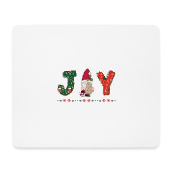 Frohe Weihnachten Weihnachtsmann Hohoho - Mousepad (Querformat) - Weiß - Vorne