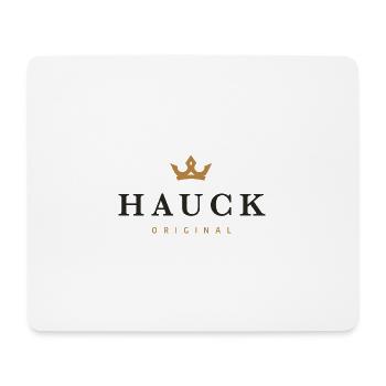 Hauck Original Familienlogo - Mousepad (Querformat) - Weiß - Vorne