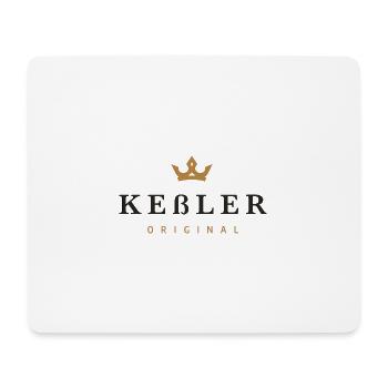Logo original de la famille Kessler - Tapis de souris (format paysage) - blanc - Devant