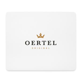 Logo original de la famille Oertel - Tapis de souris (format paysage) - blanc - Devant