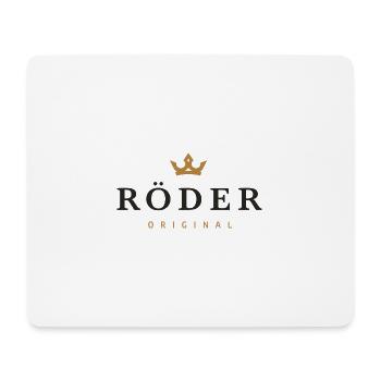Röder Original Familienlogo - Mousepad (Querformat) - Weiß - Vorne