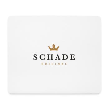 Schade Original Familienlogo - Mousepad (Querformat) - Weiß - Vorne