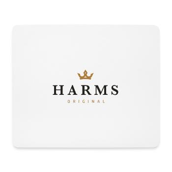 Harms Original Family Logo - Mouse Pad (horizontal) - white - Front