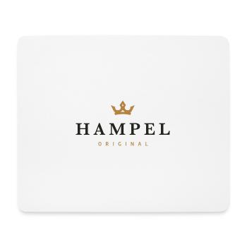 Hampel Original Family Logo - Mouse Pad (horizontal) - white - Front
