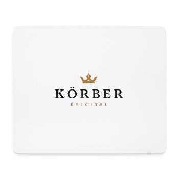 Körber Original Familienlogo - Mousepad (Querformat) - Weiß - Vorne