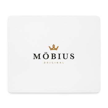 Logo original de la famille Möbius - Tapis de souris (format paysage) - blanc - Devant