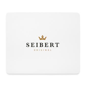 Logo original de la famille Seibert - Tapis de souris (format paysage) - blanc - Devant