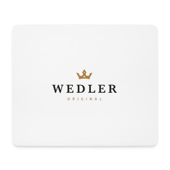 Wedler Original Family Logo - Mouse Pad (horizontal) - white - Front