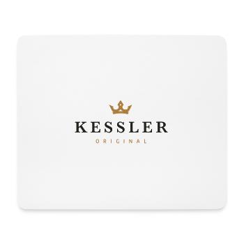 Kessler Original Familienlogo - Mousepad (Querformat) - Weiß - Vorne