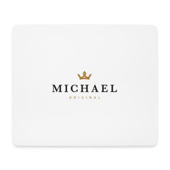 Michael Original Familienlogo - Mousepad (Querformat) - Weiß - Vorne