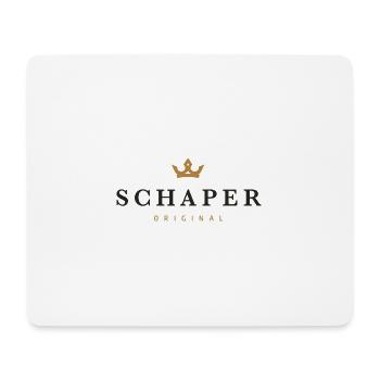 Schaper Original Family Logo - Mouse Pad (horizontal) - white - Front