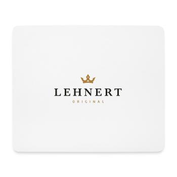 Lehnert Original Familienlogo - Mousepad (Querformat) - Weiß - Vorne