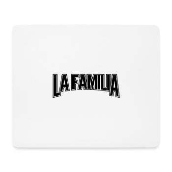 LA FAMILIA - Mousepad (Querformat) - Weiß - Vorne