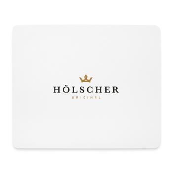 Logo original de la famille Hölscher - Tapis de souris (format paysage) - blanc - Devant