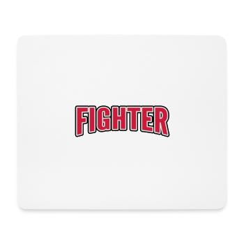 Fighter - Mousepad (Querformat) - Weiß - Vorne