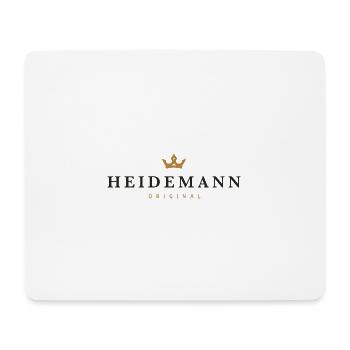 Logo original de la famille Heidemann - Tapis de souris (format paysage) - blanc - Devant