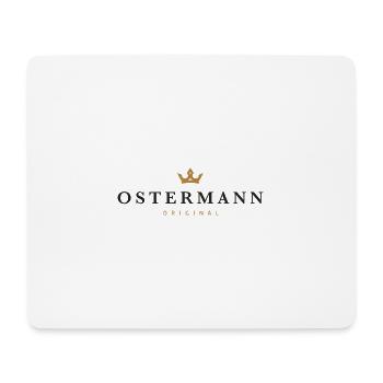 Logo original de la famille Ostermann - Tapis de souris (format paysage) - blanc - Devant