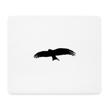 Vogel - Mousepad (Querformat) - Weiß - Vorne