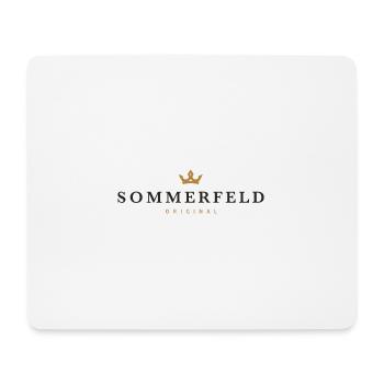Sommerfeld Original Family Logo - Mouse Pad (horizontal) - white - Front