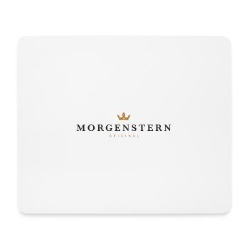 Logo original de la famille Morgenstern - Tapis de souris (format paysage) - blanc - Devant