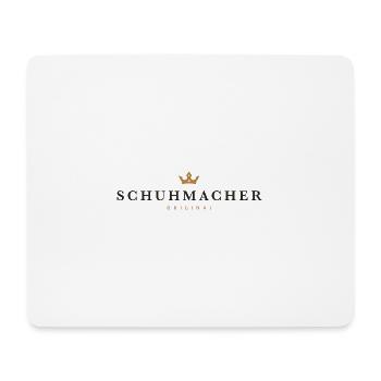 Logo original de la famille Schuhmacher - Tapis de souris (format paysage) - blanc - Devant