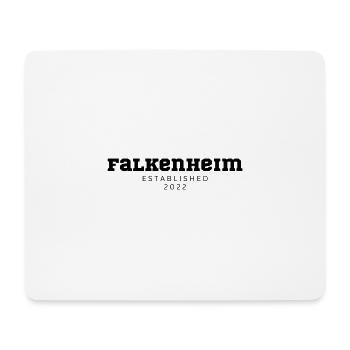 Falkenheim EST22 | Promotion Werbegeschenk - Mousepad (Querformat) - Weiß - Vorne