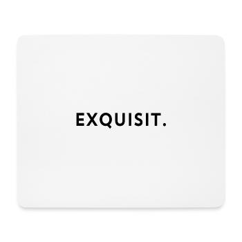 Exquisit - Mousepad (Querformat) - Weiß - Vorne