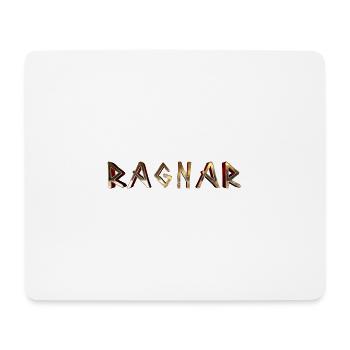nordische Wikinger Ragnar Mythologie Odin Geschenk - Mousepad (Querformat) - Weiß - Vorne
