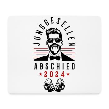 Junggesellenabschied 2024 - Mousepad (Querformat) - Weiß - Vorne