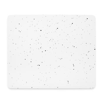 Splash of paint speckled distressed overlay - Mouse Pad (horizontal) - white - Front