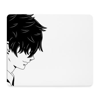 Anime Boy - Mousepad (Querformat) - Weiß - Vorne