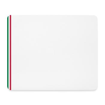 Italia-Linie - Version 3 - groß - Mousepad (Querformat) - Weiß - Vorne