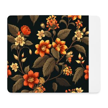 Floral Design 23 - Mousepad (Querformat) - Weiß - Vorne