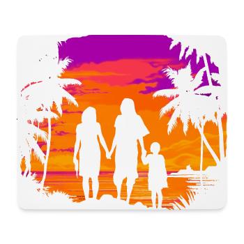 SUNSET - Mouse Pad (horizontal) - white - Front