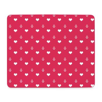 Nordsee Ostsee Anker Meer Urlaub Norden Geschenk - Mousepad (Querformat) - Weiß - Vorne