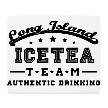 équipe de l'île longue icetea - Tapis de souris (format paysage) - blanc - Devant