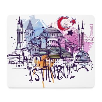 Istanbul Sketches - Mousepad (Querformat) - Weiß - Vorne