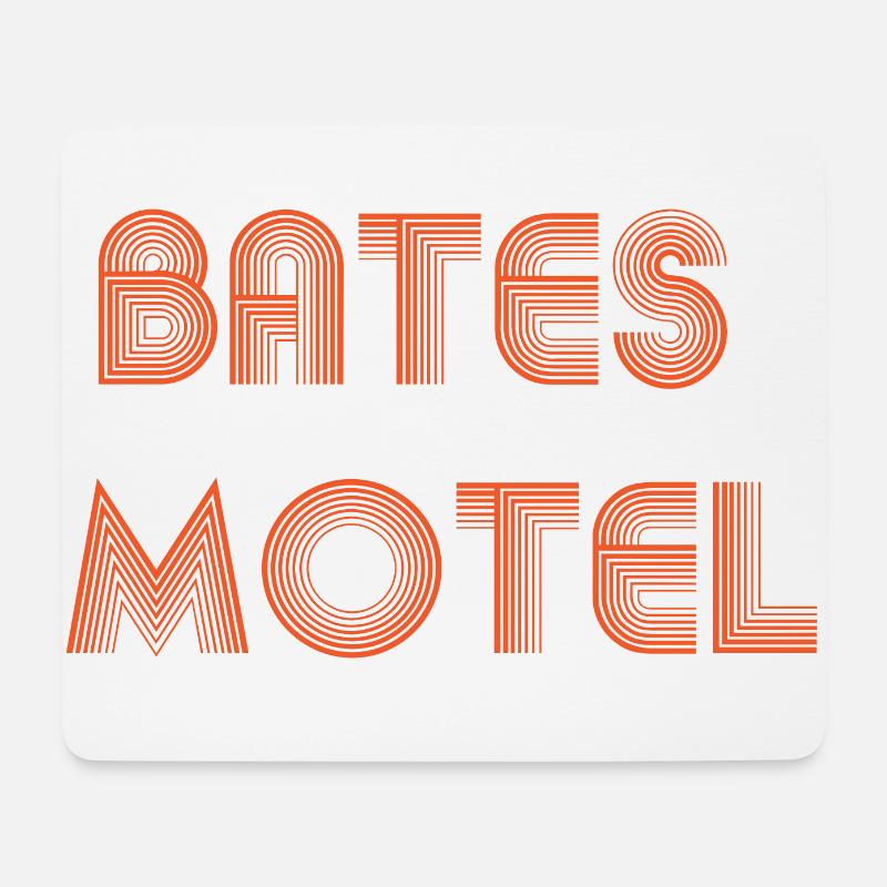 bates Motel - Mouse Pad (horizontal) - white