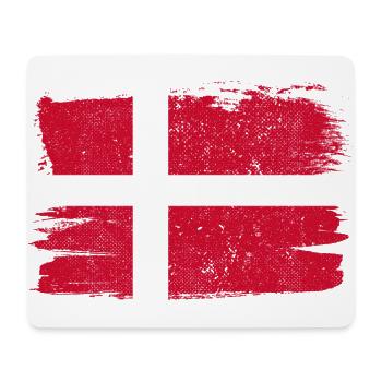 Danimarca Bandiera Denmark Flag Peace Vintage - Mouse Pad (horizontal) - white - Front