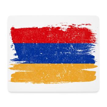 Armenia Bandiera Flag Peace Vintage - Mouse Pad (horizontal) - white - Front