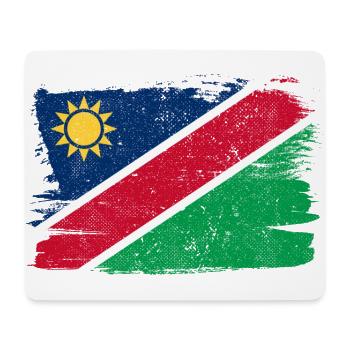 Namibia Flag Flag Peace Vintage - Mouse Pad (horizontal) - white - Front