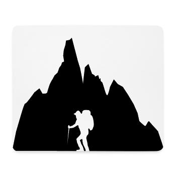 Expéditionniste - Tapis de souris (format paysage) - blanc - Devant
