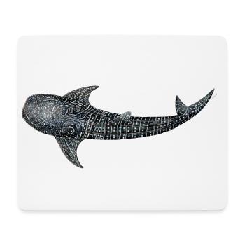 Whale shark - Mouse Pad (horizontal) - white - Front